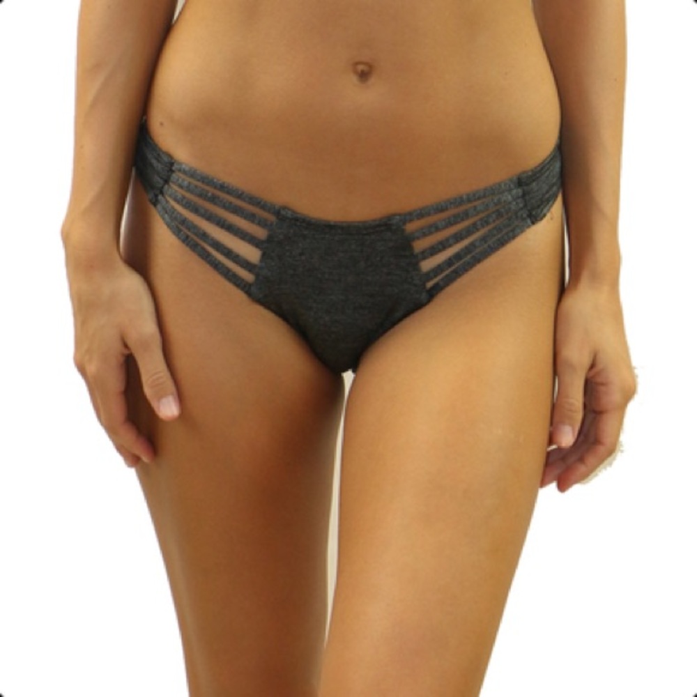 Strappy swim bottoms